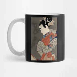 Japanese Sammurai, ukiyo e style Mug